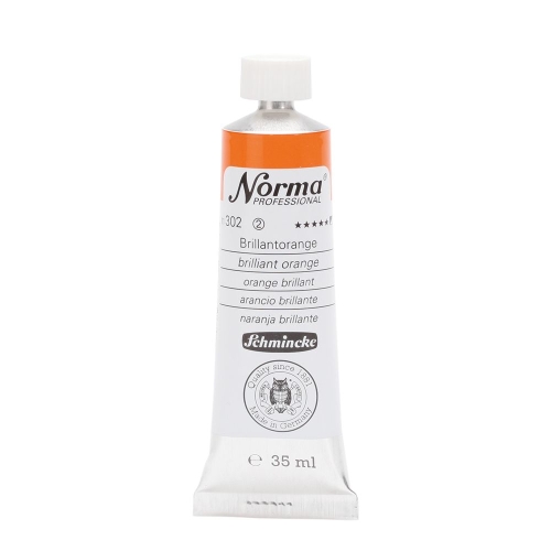 Norma oil color 35 ml, orange briliant (g.p. 1L=315,71€)